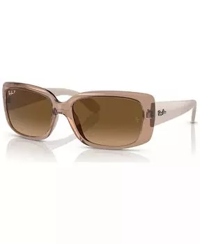 Женские поляризованные солнцезащитные очки, RB438958-YP Ray-Ban, коричневый