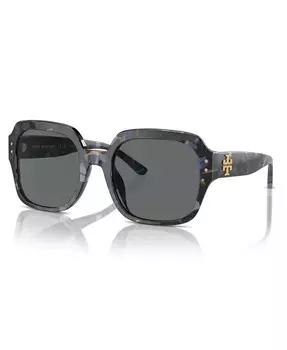 Женские поляризованные солнцезащитные очки, TY7143U Tory Burch, коричневый