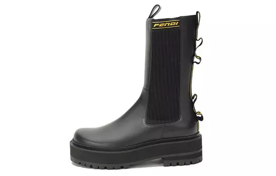 Женские полусапоги Fendi, черный