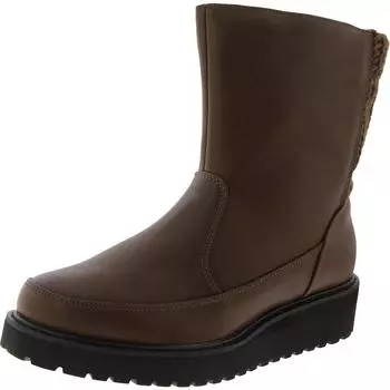 Женские полусапоги из искусственной кожи с подкладкой из искусственного меха Muk Luks, темно-коричневый