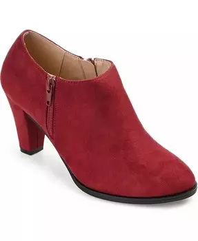 Женские полусапоги Sanzi с боковой молнией Shooties Journee Collection, фиолетовый