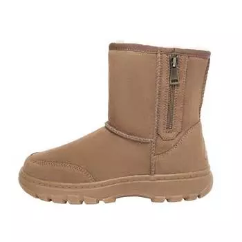 Женские полусапожки на молнии скворца Ever Au, коричневый