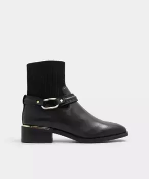 Женские полусапожки с круглым носком Aldo, черный
