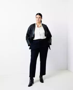 Женские полуузкие джинсы Couchel, индиго