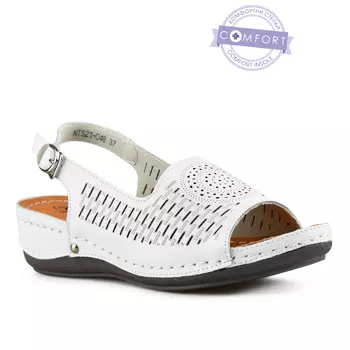 Женские повседневные босоножки белые0142476 Tendenz