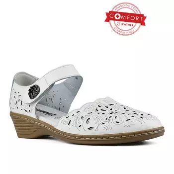 Женские повседневные босоножки белые Tendenz