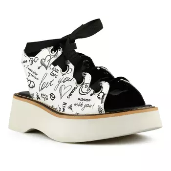 Женские повседневные босоножки белые Tendenz