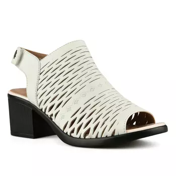 Женские повседневные босоножки белые Tendenz