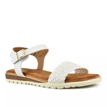 Женские повседневные босоножки белые Tendenz