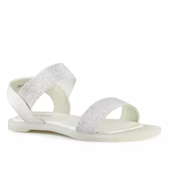 Женские повседневные босоножки белые Tendenz