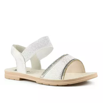 Женские повседневные босоножки белые Tendenz
