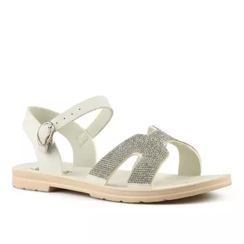 Женские повседневные босоножки белые Tendenz