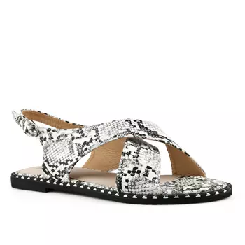 Женские повседневные босоножки белые Tendenz