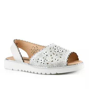 Женские повседневные босоножки белые Tendenz