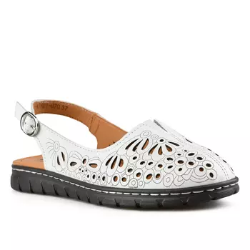 Женские повседневные босоножки белые Tendenz