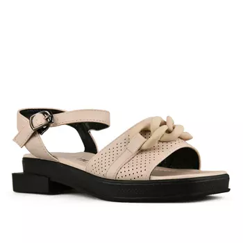 Женские повседневные босоножки бежевого цвета Tendenz