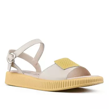 Женские повседневные босоножки бежевого цвета Tendenz