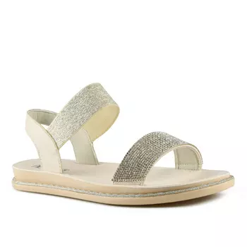 Женские повседневные босоножки бежевого цвета Tendenz