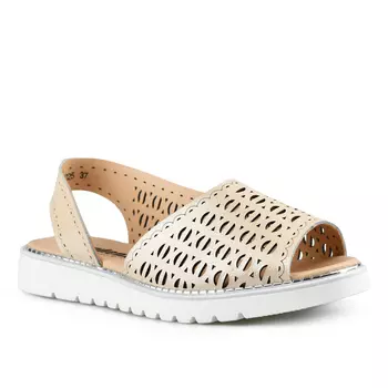 Женские повседневные босоножки бежевого цвета Tendenz