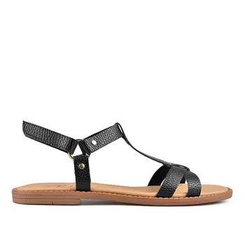 Женские повседневные босоножки черные Tendenz