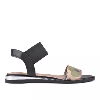 Женские повседневные босоножки черные Tendenz