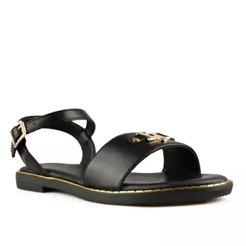 Женские повседневные босоножки черные Tendenz