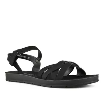 Женские повседневные босоножки черные Tendenz