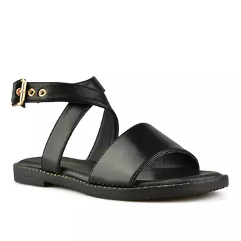 Женские повседневные босоножки черные Tendenz