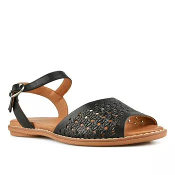 Женские повседневные босоножки черные Tendenz