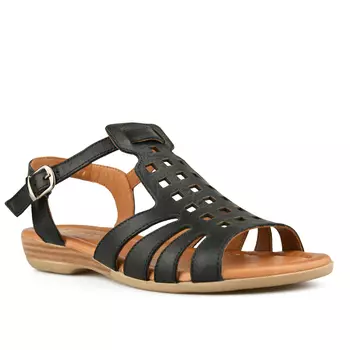 Женские повседневные босоножки черные Tendenz