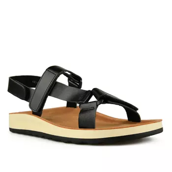 Женские повседневные босоножки черные Tendenz