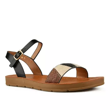 Женские повседневные босоножки черные Tendenz