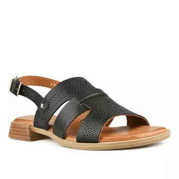 Женские повседневные босоножки черные Tendenz