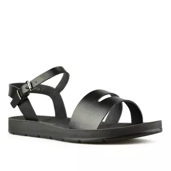 Женские повседневные босоножки черные Tendenz