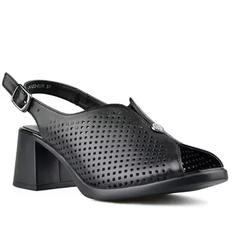 Женские повседневные босоножки черные Tendenz