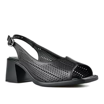 Женские повседневные босоножки черные Tendenz