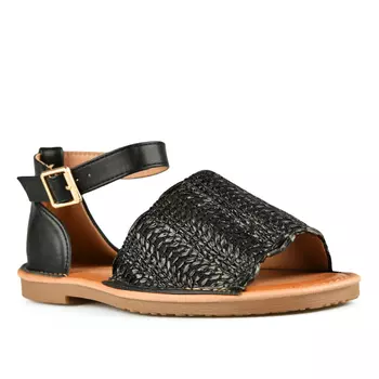 Женские повседневные босоножки черные Tendenz