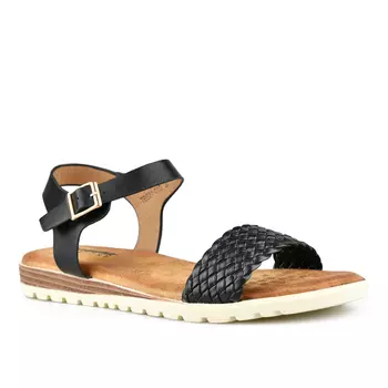 Женские повседневные босоножки черные Tendenz