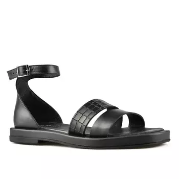 Женские повседневные босоножки черные Tendenz