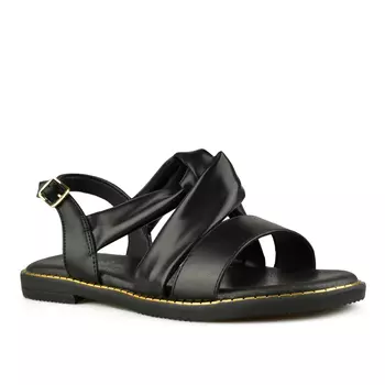 Женские повседневные босоножки черные Tendenz