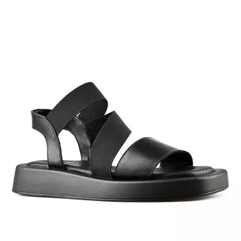 Женские повседневные босоножки черные Tendenz