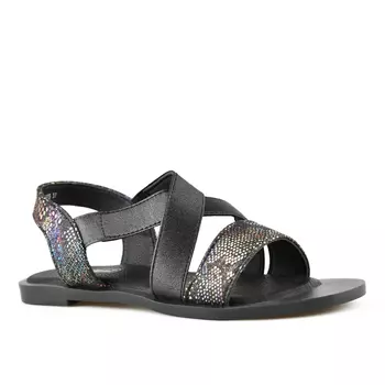 Женские повседневные босоножки черные Tendenz