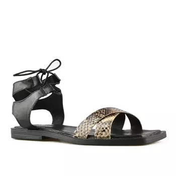 Женские повседневные босоножки черные Tendenz