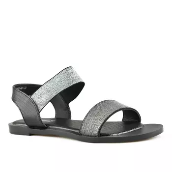 Женские повседневные босоножки черные Tendenz