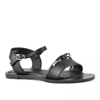 Женские повседневные босоножки черные Tendenz