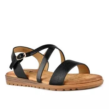 Женские повседневные босоножки черные Tendenz