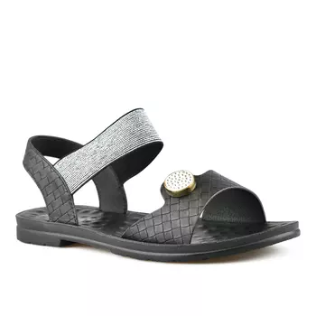 Женские повседневные босоножки черные Tendenz