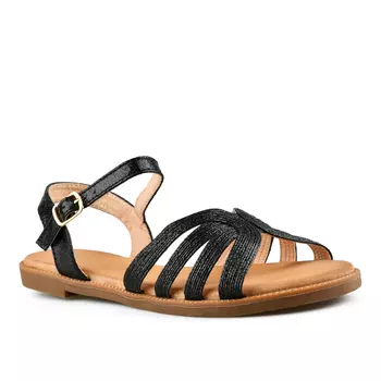 Женские повседневные босоножки черные Tendenz