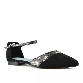 Женские повседневные босоножки черные Tendenz