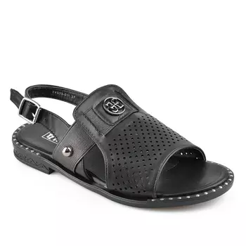 Женские повседневные босоножки черные Tendenz